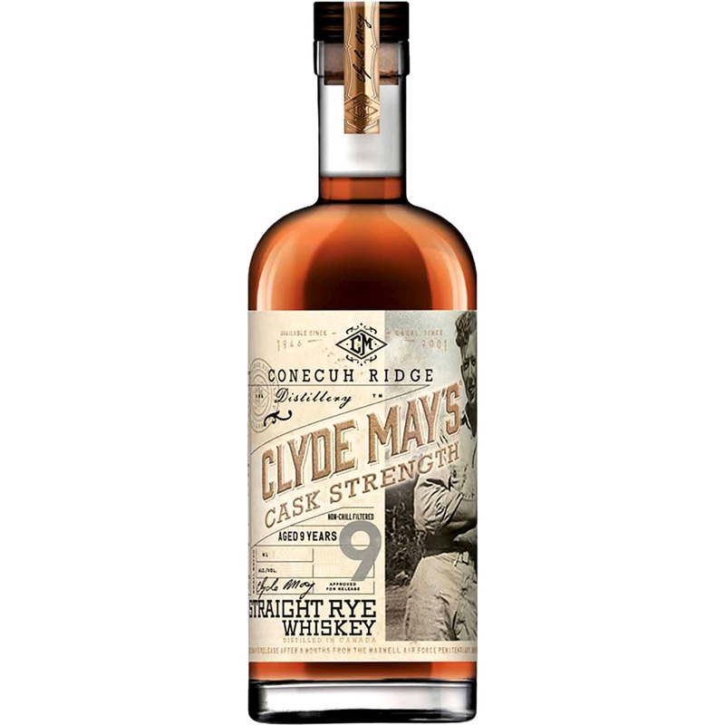 Clyde May's 9 Year Old Cask Strength Rye