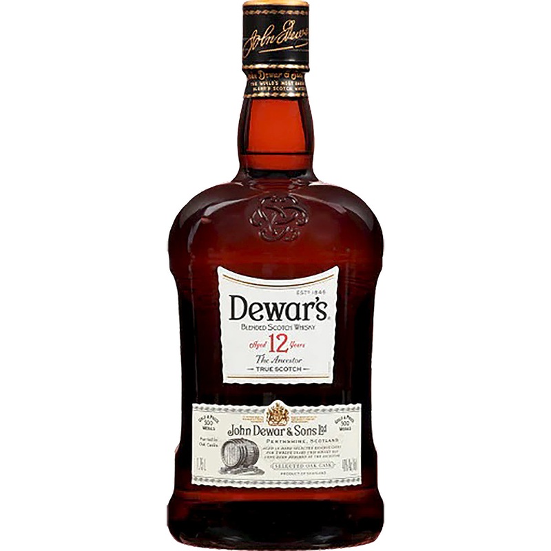 Dewar's 12 Year Old Blended Scotch Whisky 1.75L