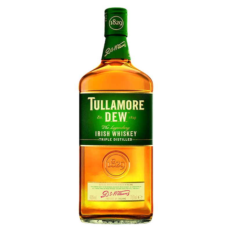 Tullamore Dew Irish Whiskey 750ml