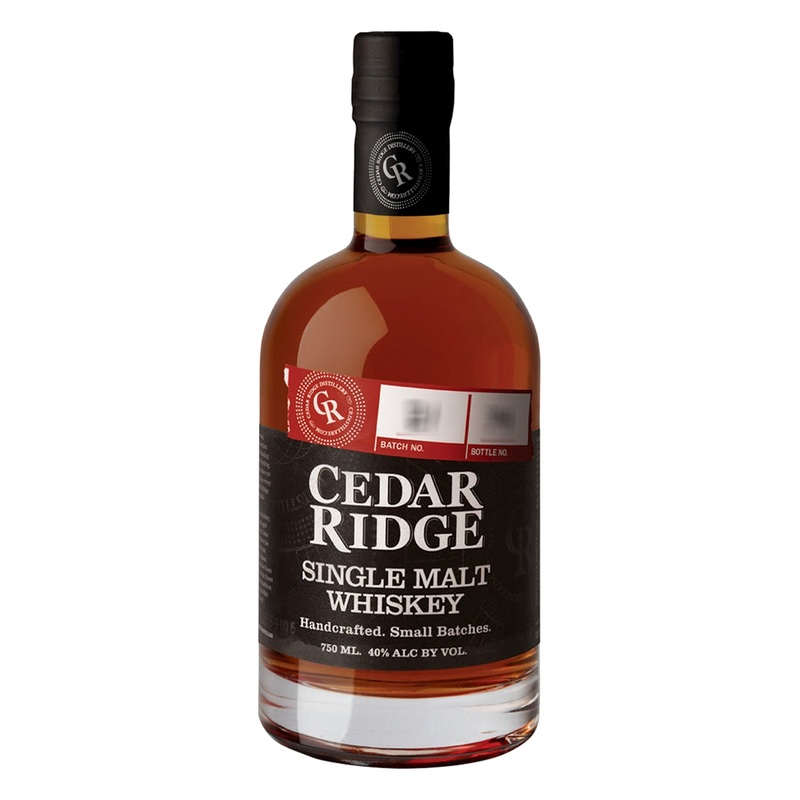 Cedar Ridge Single Malt 750ml