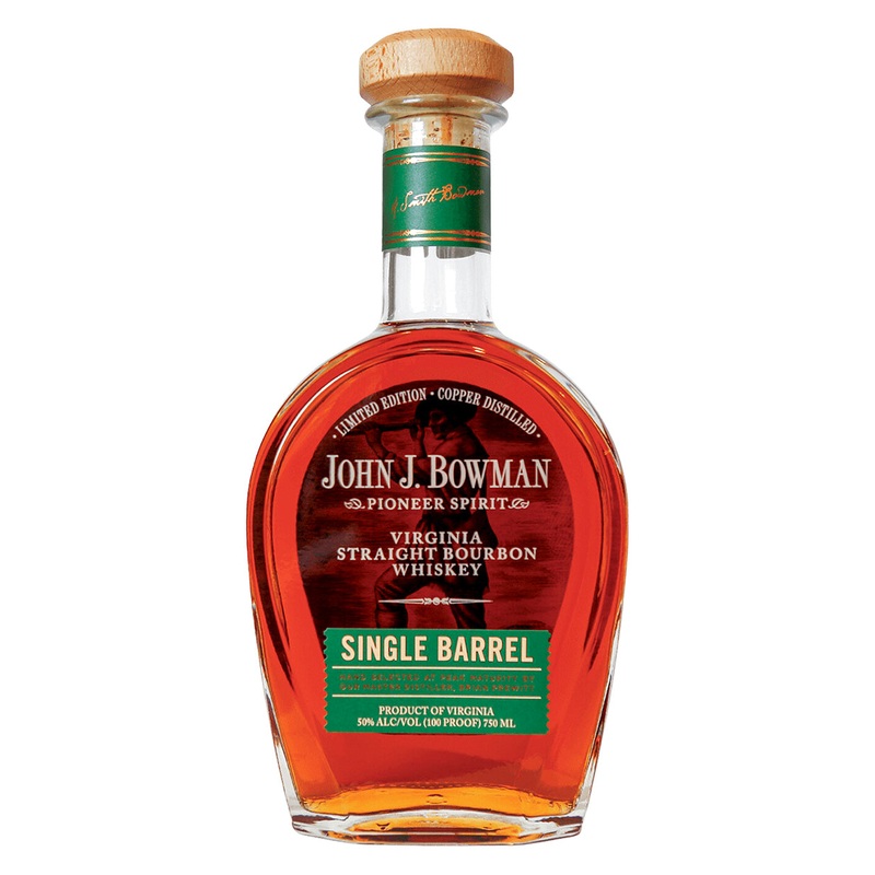 John J. Bowman Virginia Straight Bourbon Single Barrel Whiskey