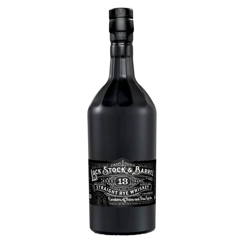 Lock Stock & Barrel 13 Year Straight Rye Whiskey
