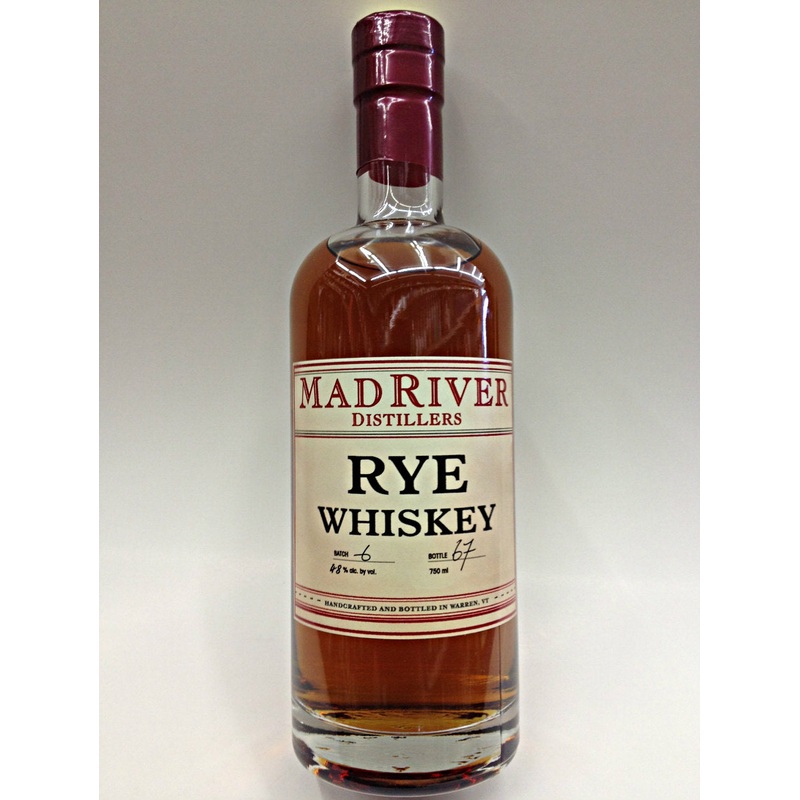 Mad River Rye Whisky 750ml