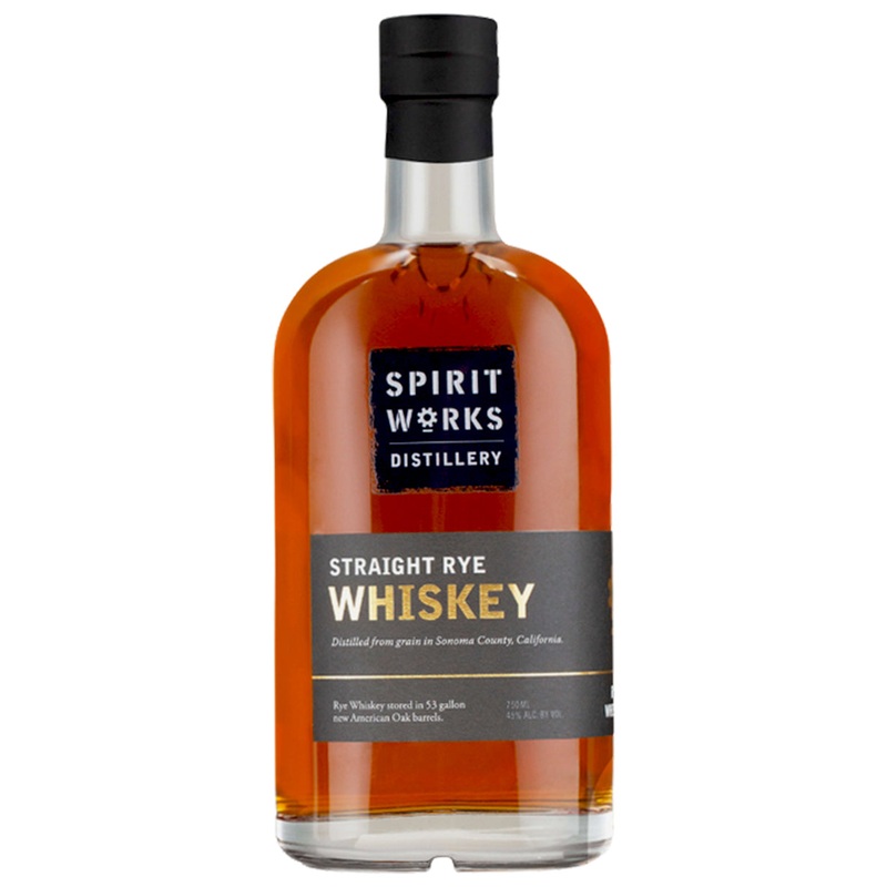 Spirit Works Straight Rye Whiskey 750ml
