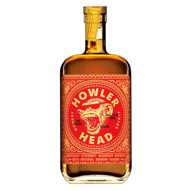 Howler Head Banana Bourbon Whiskey
