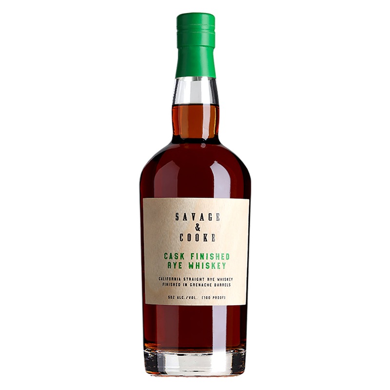 Savage & Cooke Cask Finished Rye Whiskey