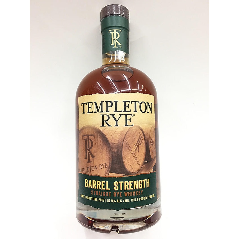 Templeton Rye Barrel Strength 750ml