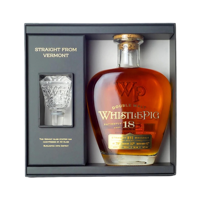 WhistlePig 18 Year Double Malt Aged Rye Whiskey