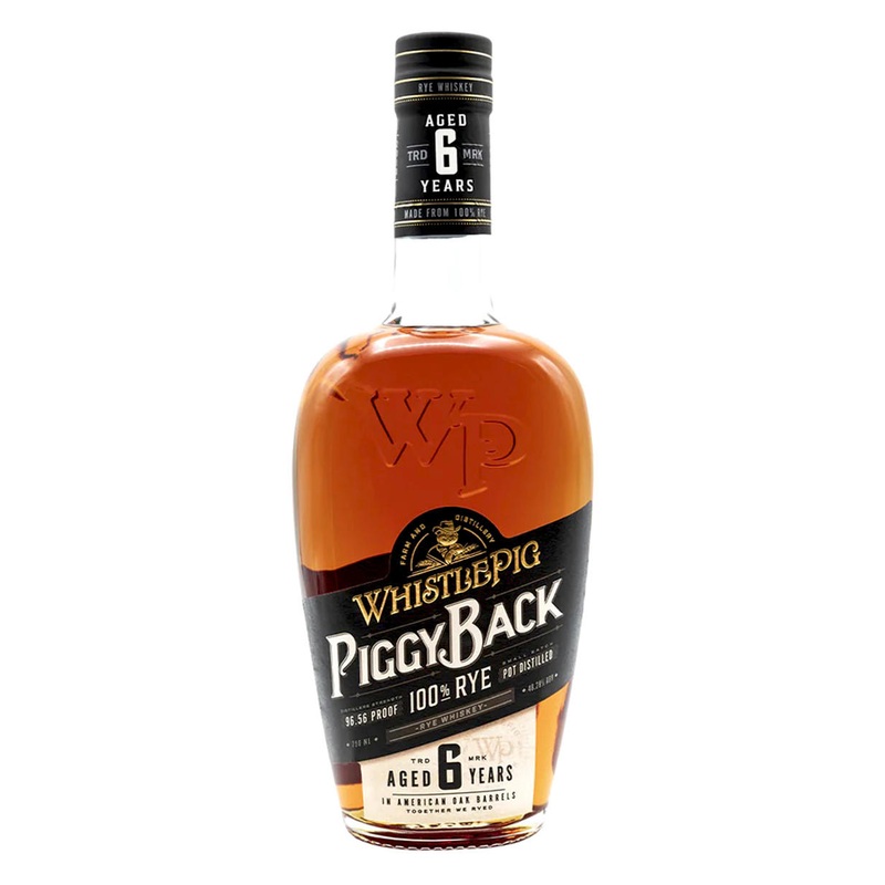 WhistlePig PiggyBack Rye 750ml