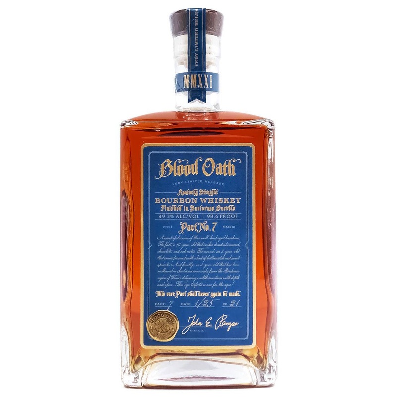 Blood Oath Pact No. 7 Bourbon Whiskey