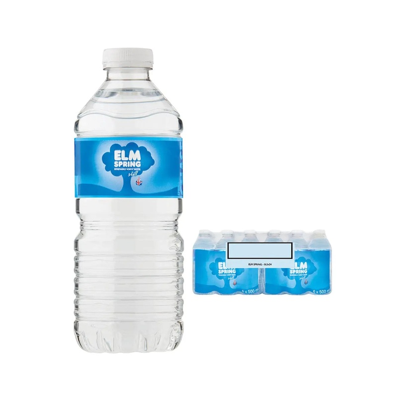 Elm Natural Spring Still Mineral Water Multipack, 24 x 500 ml