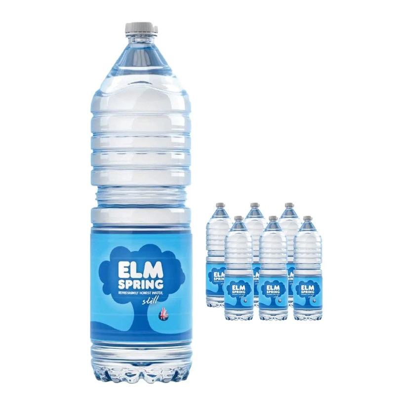 Elm Natural Spring Still Mineral Water Multipack, 6 x 2 L