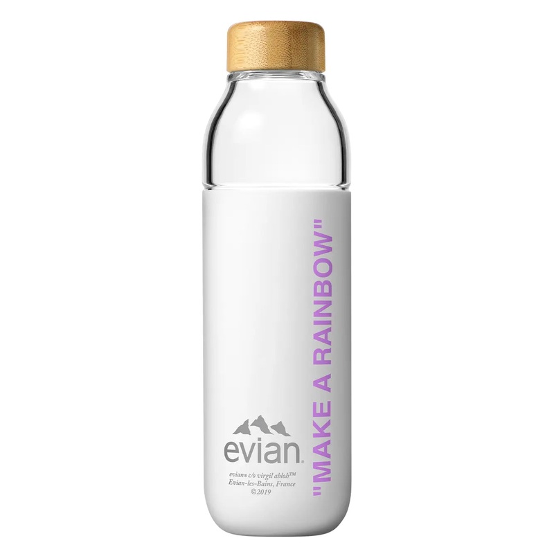 Evian x Soma Water Bottle - Indigo | Virgil Abloh, 500 ml