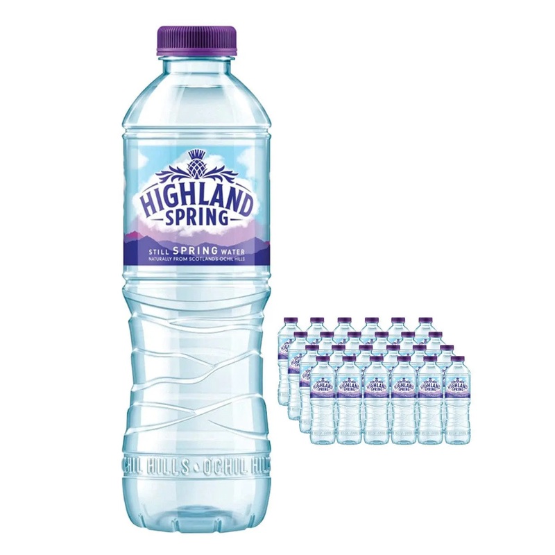 Highland Spring Still Mineral Water Multipack, 24 x 500 ml