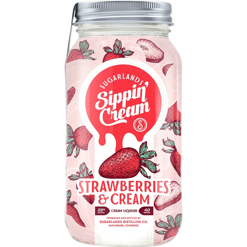 Sugarlands Shine Sippin' Cream Strawberries & Cream