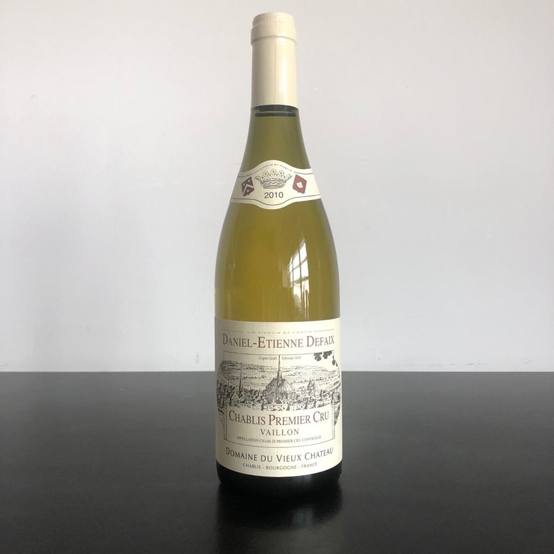 2010 Domaine Daniel-Etienne Defaix Vaillons, Chablis Premier Cru, France