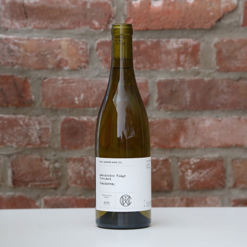 2018 Trail Marker Wine Co. Chardonnay, Santa Cruz County, USA