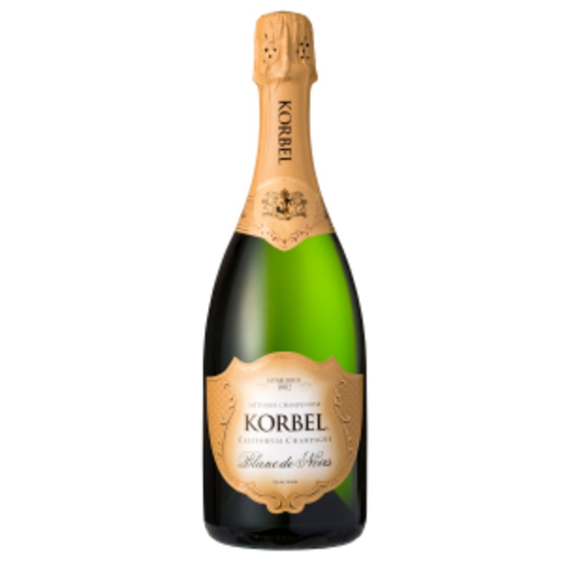 Korbel Blanc de Noirs California Champagne