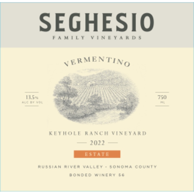 Seghesio Family Vineyards 2022 Seghesio Keyhole Vermentino