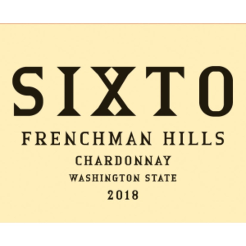 SIXTO 2018 Chardonnay Frenchman Hills