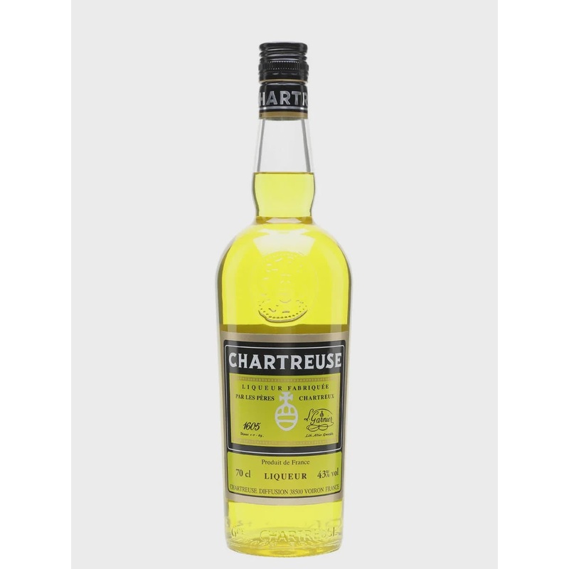 Chartreuse Yellow Liqueur 43% abv 70cl