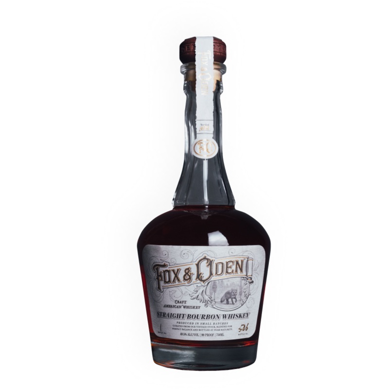 FOX & ODEN STRAIGHT BOURBON WHISKEY 750 mL