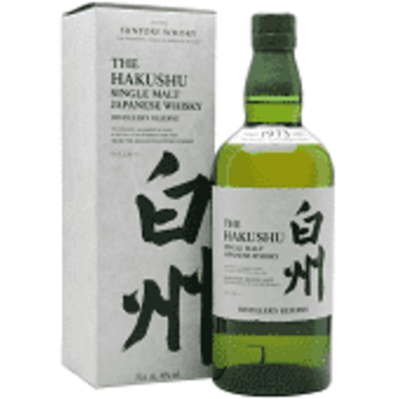 Hakushu Distiller's Reserve Single Malt Japanese Single Malt Whisky 43% abv 70cl