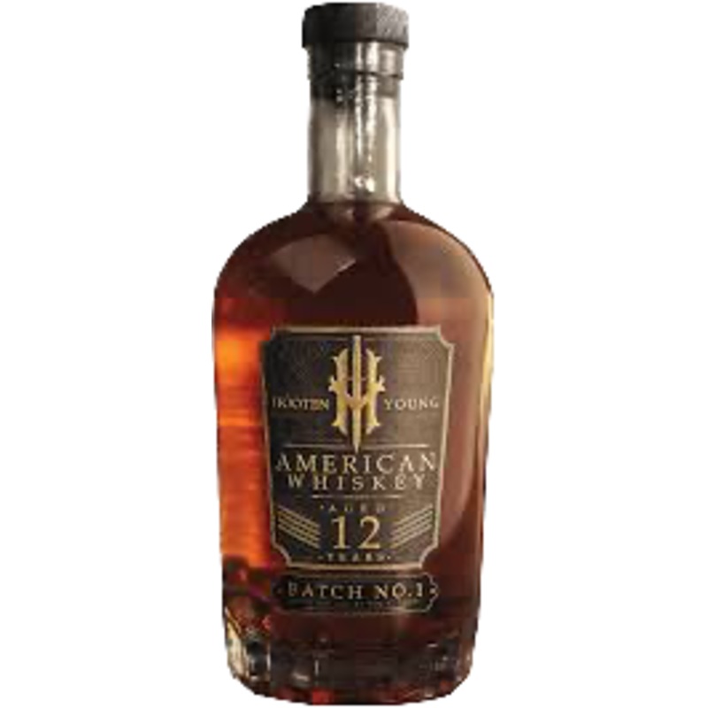 HOOTEN YOUNG 12 YEAR AMERICAN WHISKEY 750 mL