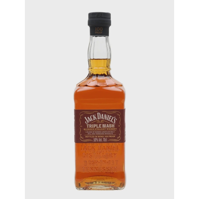 Jack Daniel's Triple Mash 100 Proof Bottled-in-Bond Blended Straight Whiskey 50% abv 70cl