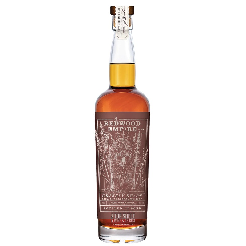 Redwood Empire Grizzly Beast Bourbon Bottled In Bond