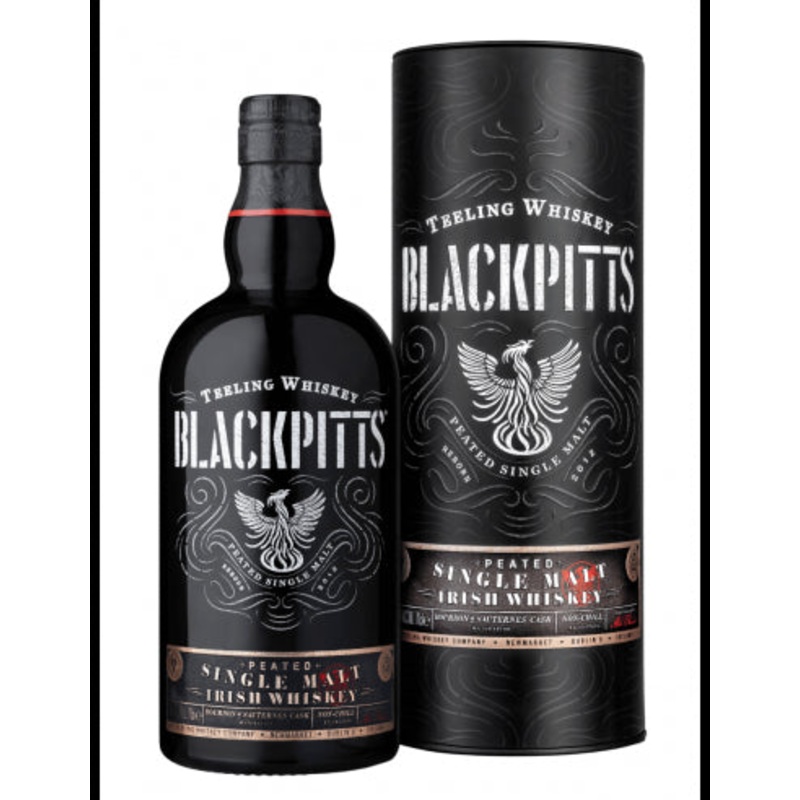 Teeling Blackpitts Peated Single Malt Irish Whiskey 70cl 46% abv