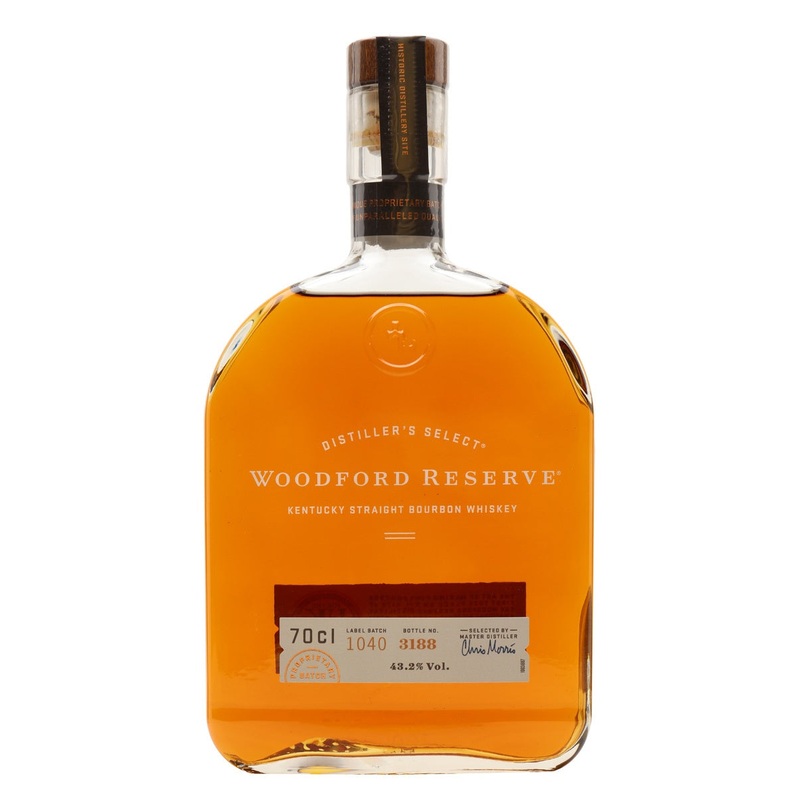 Woodford Reserve Kentucky Straight Bourbon Whiskey 43.2% abv 70cl
