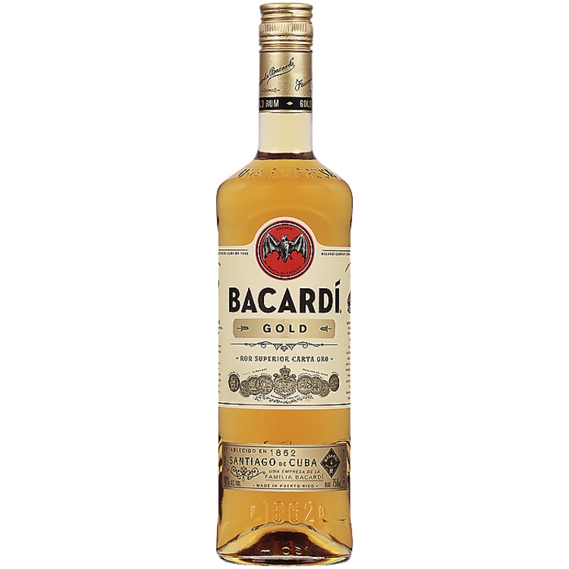Bacardi Gold Rum 80