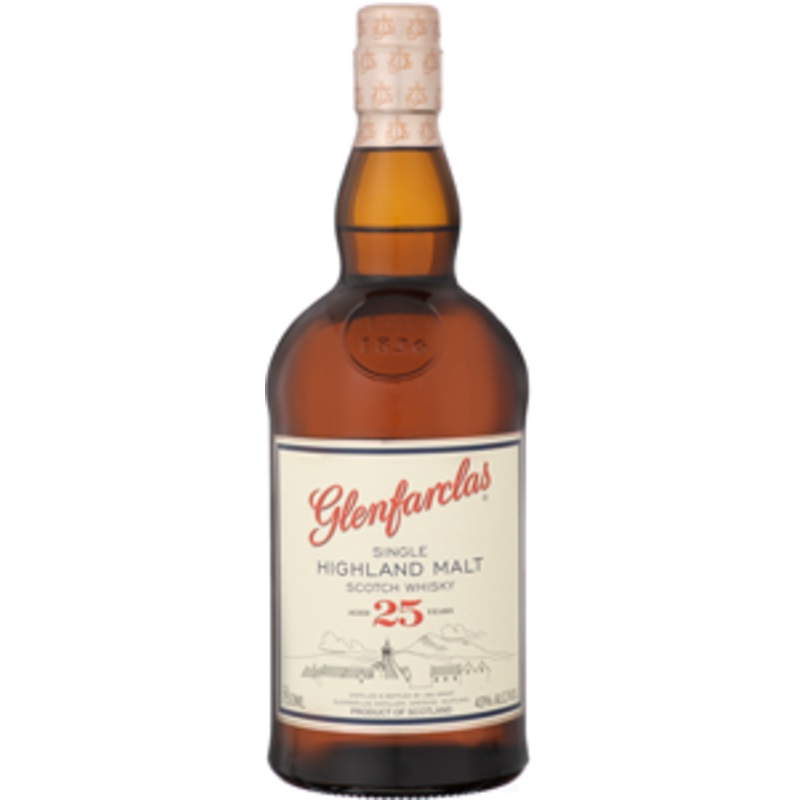 Glenfarclas 25 Years Aged Highland Single Malt Scotch Whisky