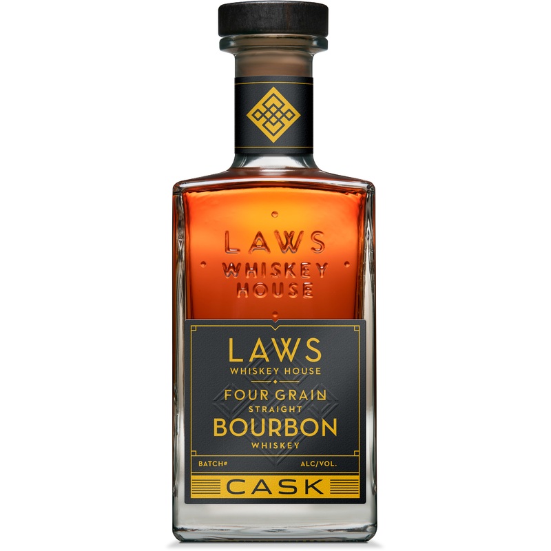 LAWS WHISKEY FOUR GRAIN BOURBON CASK STRENGTH 750 mL
