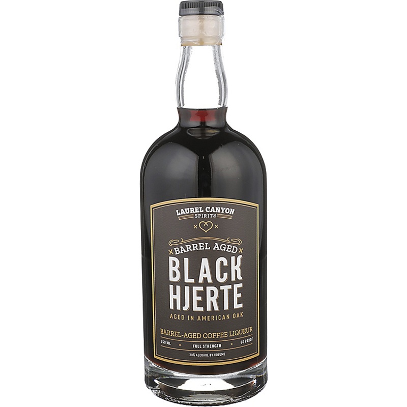 BLACK HJERTE COFFEE LIQUEUR BARREL-AGED IN OAK BOURBON BARRELS 60 750ML