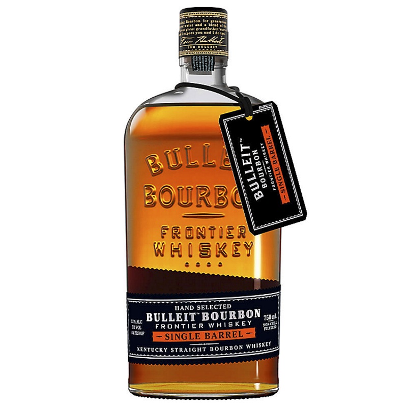 BULLEIT STRAIGHT BOURBON FRONTIER WHISKEY SINGLE BARREL 104 750ML