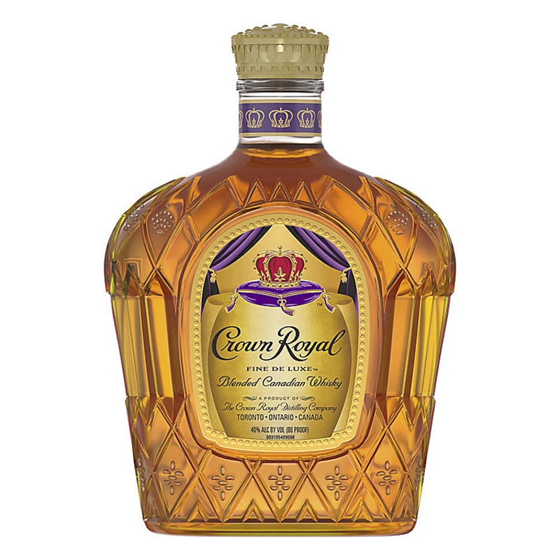 CROWN ROYAL CANADIAN WHISKY FINE DELUXE 80 750ML