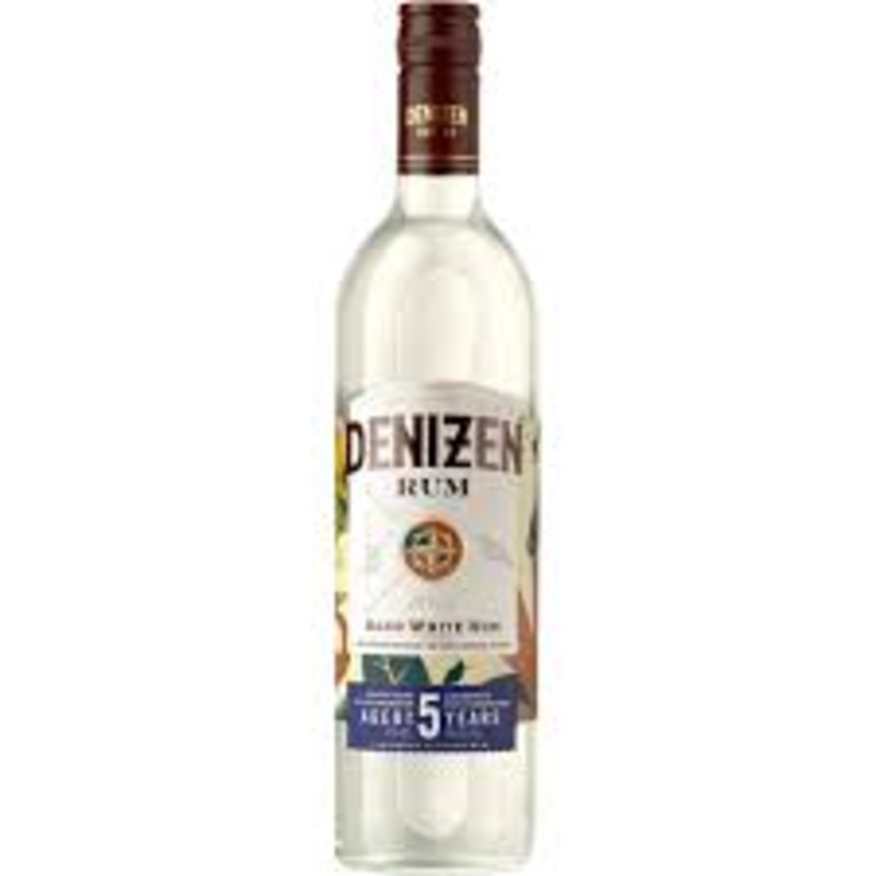 DENIZEN SMALL BATCH AGED WHITE RUM 3 YR 80 750ML