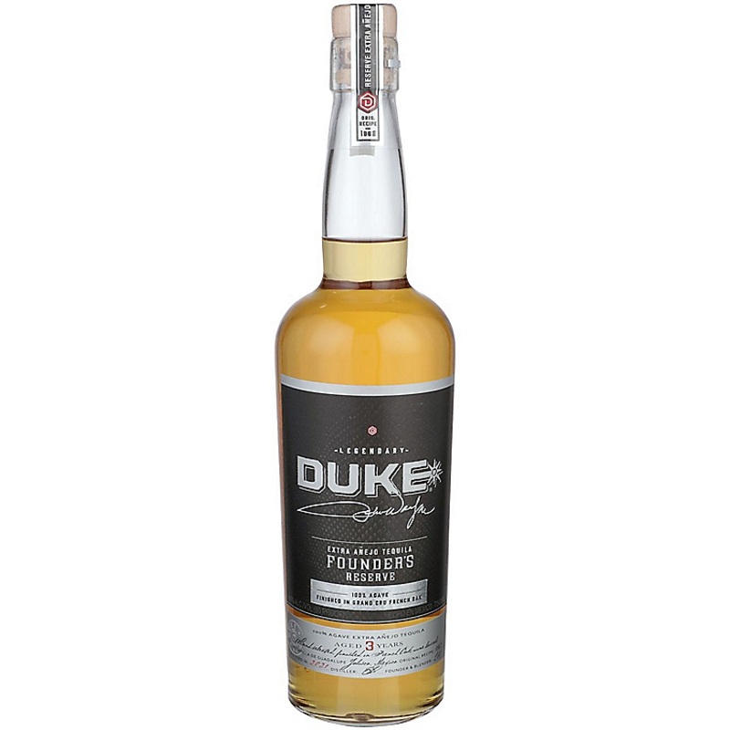 DUKE TEQUILA EXTRA ANEJO FOUNDER'S RESERVE 3 YR 80 750ML