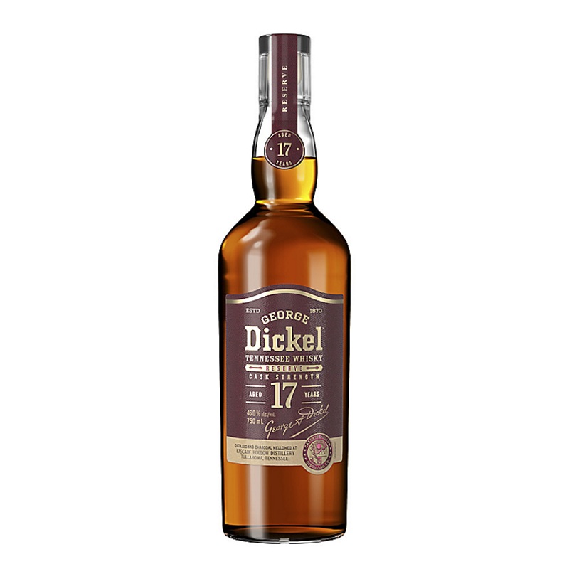 GEORGE DICKEL TENNESSEE WHISKEY RESERVE CASK STRENGTH 17 YR 92 750ML