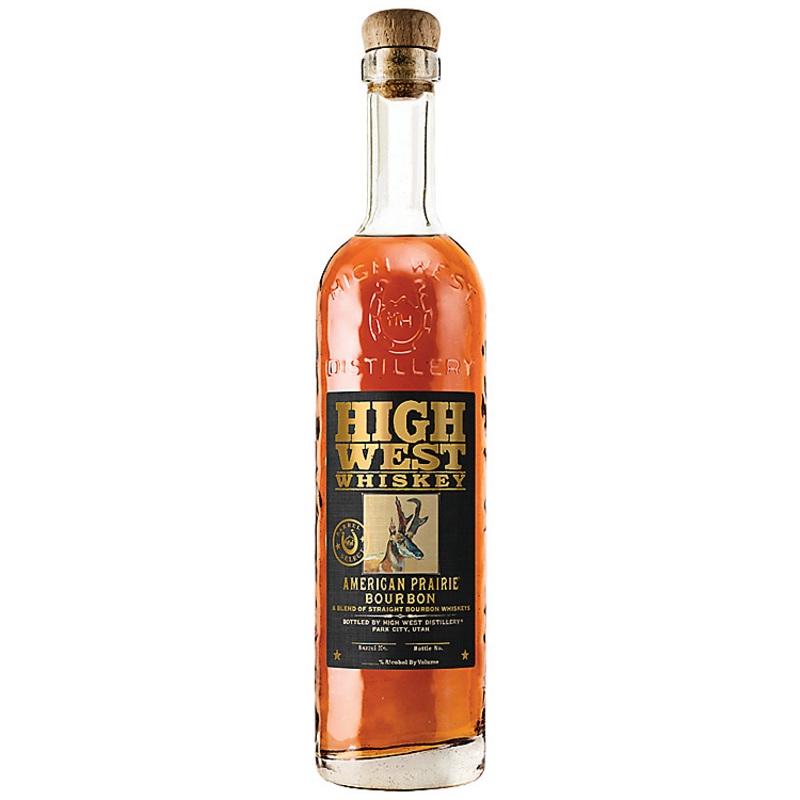 HIGH WEST BLENDED BOURBON AMERICAN PRAIRIE BARREL SELECT LIMITED RELEASE 98.8 750ML