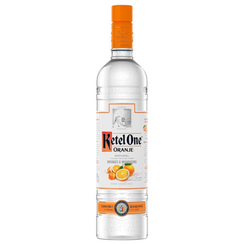 KETEL ONE ORANGE FLAVORED VODKA ORANJE 80 750ML