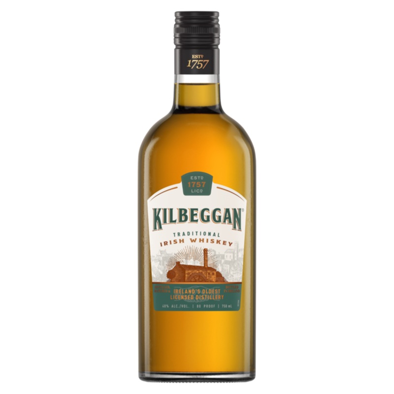 KILBEGGAN BLENDED IRISH WHISKEY 80 750ML