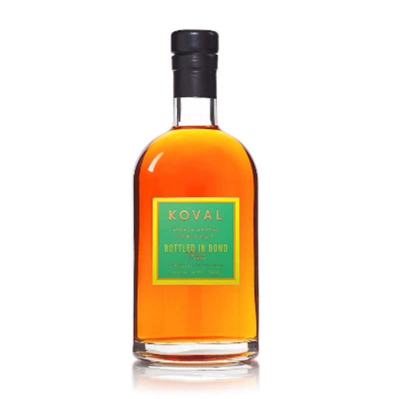 KOVAL RYE WHISKEY SINGLE BARREL BOTTLED IN BOND 100 750ML