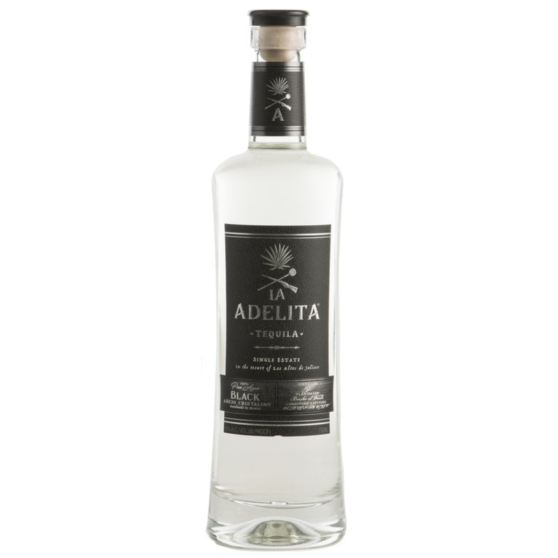 LA ADELITA TEQUILA BLACK ANEJO CRISTALINO 80 750ML