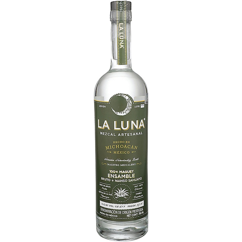 LA LUNA MEZCAL ENSAMBLE BRUTO MANSO SAHUAYO 97.02 750ML