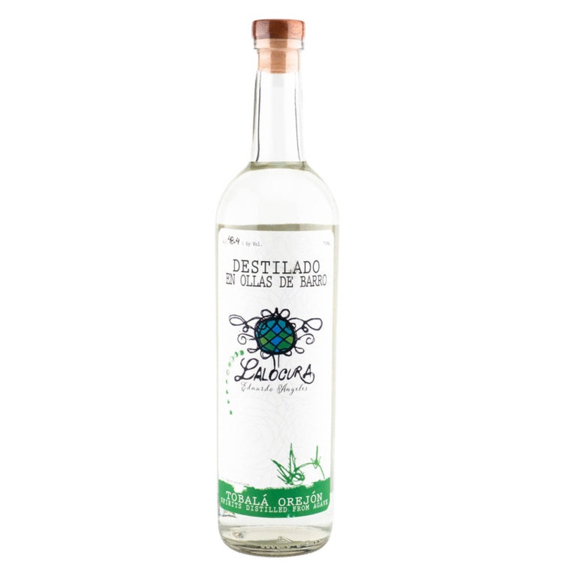 LALOCURA MEZCAL EDUARDO ANGELES TOBALA OREJON 96.8 750ML