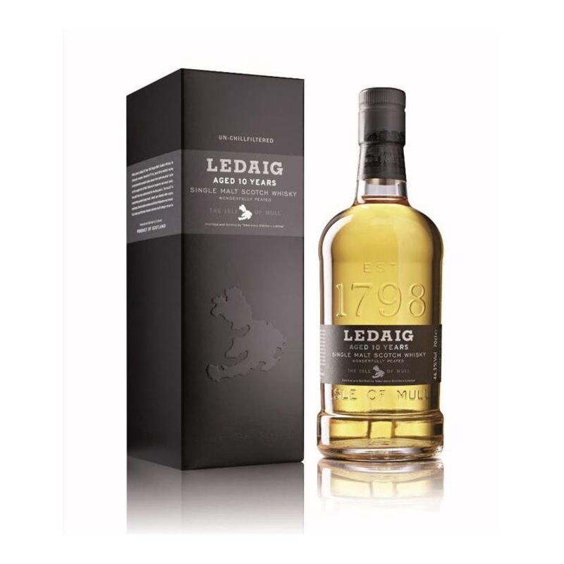 LEDAIG SINGLE MALT SCOTCH 10 YR 92.6 750ML