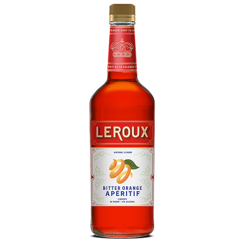 LEROUX BITTER ORANGE APERITIF LIQUEUR 42 750ML